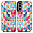 Custodia Portafoglio In Pelle Fantasia Modello Cover con Supporto S02D per Samsung Galaxy S21 5G