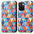 Custodia Portafoglio In Pelle Fantasia Modello Cover con Supporto S02D per Xiaomi Redmi 10 4G