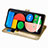Custodia Portafoglio In Pelle Fantasia Modello Cover con Supporto S03D per Google Pixel 4a 5G
