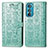 Custodia Portafoglio In Pelle Fantasia Modello Cover con Supporto S03D per Motorola Moto Edge 30 5G