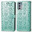 Custodia Portafoglio In Pelle Fantasia Modello Cover con Supporto S03D per Motorola Moto Edge Lite 5G