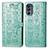 Custodia Portafoglio In Pelle Fantasia Modello Cover con Supporto S03D per Motorola Moto G62 5G