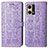 Custodia Portafoglio In Pelle Fantasia Modello Cover con Supporto S03D per Oppo F21 Pro 4G