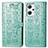 Custodia Portafoglio In Pelle Fantasia Modello Cover con Supporto S03D per Oppo Reno7 A