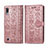 Custodia Portafoglio In Pelle Fantasia Modello Cover con Supporto S03D per Samsung Galaxy A10