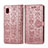 Custodia Portafoglio In Pelle Fantasia Modello Cover con Supporto S03D per Samsung Galaxy A20 SC-02M SCV46