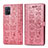 Custodia Portafoglio In Pelle Fantasia Modello Cover con Supporto S03D per Samsung Galaxy A51 4G