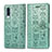 Custodia Portafoglio In Pelle Fantasia Modello Cover con Supporto S03D per Samsung Galaxy A70