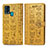 Custodia Portafoglio In Pelle Fantasia Modello Cover con Supporto S03D per Samsung Galaxy F41