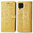 Custodia Portafoglio In Pelle Fantasia Modello Cover con Supporto S03D per Samsung Galaxy F62 5G
