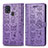 Custodia Portafoglio In Pelle Fantasia Modello Cover con Supporto S03D per Samsung Galaxy M21s