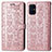 Custodia Portafoglio In Pelle Fantasia Modello Cover con Supporto S03D per Samsung Galaxy M31s