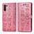 Custodia Portafoglio In Pelle Fantasia Modello Cover con Supporto S03D per Samsung Galaxy Note 10 5G