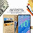 Custodia Portafoglio In Pelle Fantasia Modello Cover con Supporto S03D per Samsung Galaxy Note 10 Plus 5G