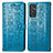 Custodia Portafoglio In Pelle Fantasia Modello Cover con Supporto S03D per Samsung Galaxy Quantum2 5G