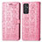 Custodia Portafoglio In Pelle Fantasia Modello Cover con Supporto S03D per Samsung Galaxy Quantum2 5G