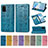 Custodia Portafoglio In Pelle Fantasia Modello Cover con Supporto S03D per Samsung Galaxy S20 Plus 5G