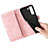 Custodia Portafoglio In Pelle Fantasia Modello Cover con Supporto S03D per Samsung Galaxy S21 5G