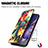 Custodia Portafoglio In Pelle Fantasia Modello Cover con Supporto S03D per Samsung Galaxy S21 Ultra 5G