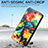 Custodia Portafoglio In Pelle Fantasia Modello Cover con Supporto S03D per Samsung Galaxy S21 Ultra 5G