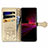 Custodia Portafoglio In Pelle Fantasia Modello Cover con Supporto S03D per Sony Xperia 1 III