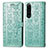 Custodia Portafoglio In Pelle Fantasia Modello Cover con Supporto S03D per Sony Xperia 1 III