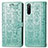 Custodia Portafoglio In Pelle Fantasia Modello Cover con Supporto S03D per Sony Xperia 10 III Lite