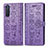 Custodia Portafoglio In Pelle Fantasia Modello Cover con Supporto S03D per Sony Xperia 5 II