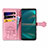 Custodia Portafoglio In Pelle Fantasia Modello Cover con Supporto S03D per Sony Xperia 5 III