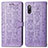 Custodia Portafoglio In Pelle Fantasia Modello Cover con Supporto S03D per Sony Xperia Ace II