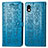 Custodia Portafoglio In Pelle Fantasia Modello Cover con Supporto S03D per Sony Xperia Ace III