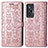 Custodia Portafoglio In Pelle Fantasia Modello Cover con Supporto S03D per Vivo X70t