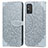 Custodia Portafoglio In Pelle Fantasia Modello Cover con Supporto S04D per Huawei Honor X10 Max 5G