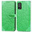 Custodia Portafoglio In Pelle Fantasia Modello Cover con Supporto S04D per Huawei Honor X10 Max 5G Verde