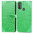 Custodia Portafoglio In Pelle Fantasia Modello Cover con Supporto S04D per Motorola Moto E40