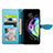 Custodia Portafoglio In Pelle Fantasia Modello Cover con Supporto S04D per Motorola Moto Edge 20 5G