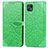 Custodia Portafoglio In Pelle Fantasia Modello Cover con Supporto S04D per Motorola Moto G50 5G Verde