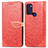 Custodia Portafoglio In Pelle Fantasia Modello Cover con Supporto S04D per Motorola Moto G60s
