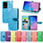 Custodia Portafoglio In Pelle Fantasia Modello Cover con Supporto S04D per Samsung Galaxy S20 Ultra 5G