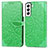 Custodia Portafoglio In Pelle Fantasia Modello Cover con Supporto S04D per Samsung Galaxy S21 Plus 5G