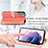 Custodia Portafoglio In Pelle Fantasia Modello Cover con Supporto S04D per Samsung Galaxy S23 5G