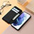 Custodia Portafoglio In Pelle Fantasia Modello Cover con Supporto S06D per Samsung Galaxy S21 5G