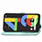 Custodia Portafoglio In Pelle Fantasia Modello Cover con Supporto S07D per Google Pixel 4a