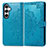 Custodia Portafoglio In Pelle Fantasia Modello Cover con Supporto S07D per Samsung Galaxy S21 FE 5G