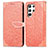 Custodia Portafoglio In Pelle Fantasia Modello Cover con Supporto S07D per Samsung Galaxy S22 Ultra 5G