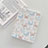 Custodia Portafoglio In Pelle Fantasia Modello Cover con Supporto XH2 per Apple iPad 10.2 (2021) Bianco