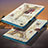 Custodia Portafoglio In Pelle Fantasia Modello Cover con Supporto Y01B per Apple iPad Air 2