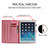 Custodia Portafoglio In Pelle Fantasia Modello Cover con Supporto Y01B per Apple iPad Air