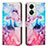 Custodia Portafoglio In Pelle Fantasia Modello Cover con Supporto Y01X per OnePlus Nord 2T 5G