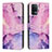 Custodia Portafoglio In Pelle Fantasia Modello Cover con Supporto Y01X per Oppo F19 Pro